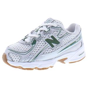 รองเท้าวิ่งแบบผูกเชือกสำหรับเด็กทารกและเด็กเล็ก รุ่น 740 สีเทาเขียว - Product Image 1