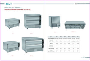 CBF12 Série 2 <span class=keywords><strong>Tiroirs</strong></span> 2 Température Armoire de Stockage Réfrigérateur - Product Image 4