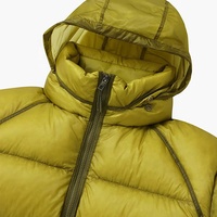 Blouson d'hiver épais de luxe Boying de haute qualité, avec capuche, fermeture éclair, chaud, respirant, 90 % écologique, personnalisable