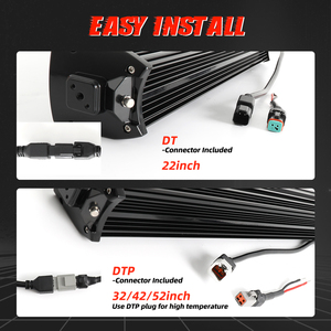 Đèn LED thanh Barra siêu sáng 2000M, chùm sáng kép, 22 32 42 52 inch, dành cho ô tô, đèn LED Barra Offroad, đèn LED thanh Barra 4x4 - Product Image 5