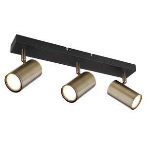 Barra luminosa a 3 fari con attacchi GU10, 3x25W, 230V, finitura in ottone anticato, ideale per illuminare spazi e creare atmosfere - Product Image 1