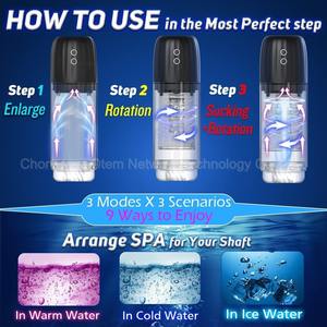 Manchon de stimulation pour produits pour adultes Boîtier en ABS durable Batterie rechargeable intégrée pour idées cadeaux - Product Image 6