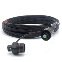 Cordon de brassage fibre optique LC UPC CPRI monomode duplex 4 fibres PDLC LSZH 4,8 mm étanche extérieur FTTH