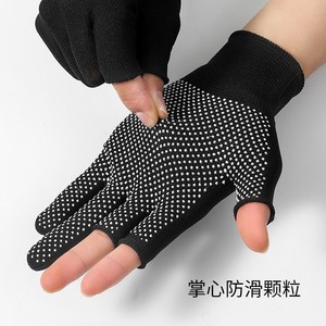Gants sans doigts antidérapants et résistants à l'usure pour la livraison, l'emballage, le tri, utilisation estivale - Product Image 5