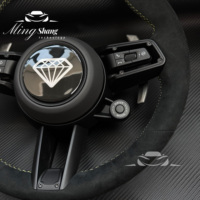 Volant en Alcantara pour Macan Cayenne Panamera Taycan 718 Cayman 991 992 911 911.2 Carrera GT2 GT2RS GT3 GT3RS GT3 RS GT4