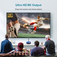 TV98 MAX Android 12 4K Smart TV Box Allwinner H618 Procesador de Cuatro Núcleos