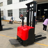 Ventes directes d'usine Gerbeur électrique 1.5 tonnes 2 tonnes Walkie Stacker Chariot élévateur Gerbeur manuel de palettes Entreposage