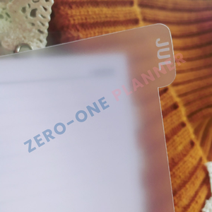 Custom A4 A5 A6 A7 Transparent Tab Divider <strong>with</strong> Monthly <strong>Index</strong> Tabs for Budget Wallet Planner Organizer <strong>Notebook</strong> - Product Image 4