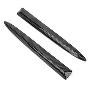 Molduras Decorativas para Parachoques de Fiat 500, Aspecto de Fibra de Carbono, Refuerzo de Plástico, para Actualización de Modelos 2007-2015 - Product Image 1