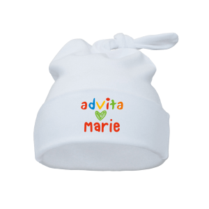 Cappellino per neonati personalizzato con logo + nome del bambino stampato - Product Image 2