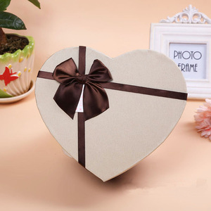 Custom Print Logo Heart Shaped Lid Base Box Rigid Cardboard Holiday Gift Valentine <strong>Chocolate</strong> Wholesale Paper <strong>Packaging</strong> Supplier - Product Image 6