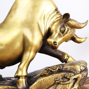 Yang Tongjiu - <b>Copper</b> Ox Head <b>Ornament</b> - Pioneer Ox - Innovative Ox - <b>Ornament</b> - <b>Copper</b> Ox - Product Image 2