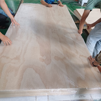 Tablero fenólico impermeable de madera contrachapada de grado AA de 21/25mm de grado de construcción, PVC, bambú, directo, fábrica vietnamita de pino