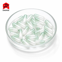Capsules vides en pullulan gris fumé charbon, couleurs non courantes, offrant une texture mate élégante pour les cosmétiques de luxe OEM GMP