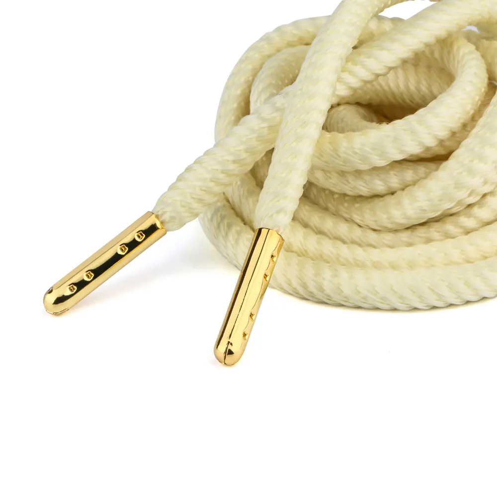 Benutzer definierte Spitze Gold Metall Schuh Spitze Spitzen Schnürsenkel Aglet Großhandel Schnürsenkel Spitze Metall Aglet Hersteller