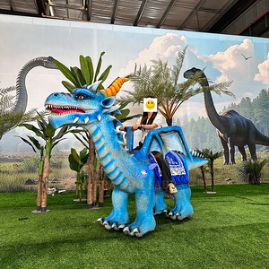 Trung tâm mua sắm & công viên giải trí trong nhà/ngoài trời hoạt hình điện khủng long đi xe tay ga - Product Image 5