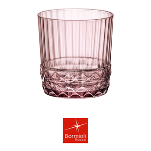 Vaso para agua DOF 38 cl Liliac Pink America' H 9.2 cm Ø 8.8 cm Bormioli Rocco - Product Image 4