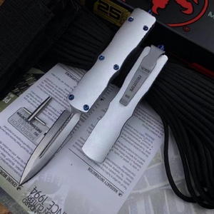 Navaja Micro Tech Dragon Slaying Glykon Edición G10, Herramienta EDC de Bolsillo de Alta Calidad, Mango de Aluminio OEM para Uso Industrial y Bricolaje - Product Image 4