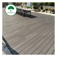 Planche de terrasse antidérapante en composite bois-plastique co-extrudé, à surface profondément gaufrée, pour jardin, parc et extérieur - Vente en gros