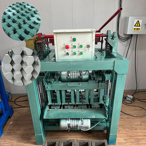 Machine semi-automatique hydraulique pour la fabrication de briques, machine à mouler les blocs creux en ciment sans cuisson, pressage stable - Product Image 6