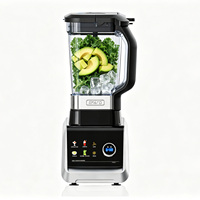 Mixeur multifonction HGM 1500W, mixeur puissant pour smoothies, mixeur électrique, moulin à épices, robot culinaire