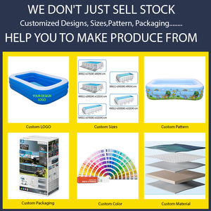 <span class=keywords><strong>Piscina</strong></span> Inflable <span class=keywords><strong>Grande</strong></span> para Jardín, Exterior, para Adultos, Niños y Familias, de Plástico PVC, Material de Protección Ambiental, Nstp009, 120~388 cm - Product Image 4