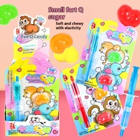 Jouets seringues très demandés, collations pour enfants, bonbons gélifiés en forme de fesses aux saveurs fruitées, adaptés à la vente en gros dans les centres commerciaux et les supermarchés