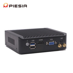 Piesia <span class=keywords><strong>Celeron</strong></span> j4125 J1900 <span class=keywords><strong>atom</strong></span> e3845 Nano Mini PC 8GB Quad Core 4 LAN 1 * HD VGA x86 Router pfsense Barebone Thin Client Mini PC - Product Image 5