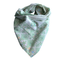 Usine directe personnalisé Bandana 20%/40% coton 80%/60% Polyester transfert de chaleur Sublimation imprimé carré écharpe mouchoirs bas