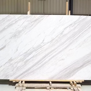 Losas de Mármol Blanco Volakas de Grecia de 18 mm <span class=keywords><strong>para</strong></span> Pisos y Revestimientos Interiores en Villas y Hoteles - Product Image 1