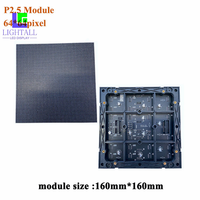 RGB Vollfarbiges Indoor P2.5 LED-Modul 160*160mm 1/32 SMD 2121 LED-Bildschirm Werbeanzeigetafel