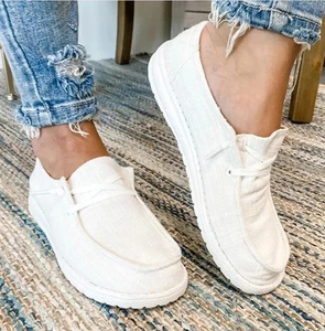 Women Sneakers <strong>White</strong> Leopard Canvas Shoes Fashion Vulcanize Flats <strong>Ladies</strong> <strong>Loafers</strong> Female Sports Shoes Casual Trainers - Product Image 3