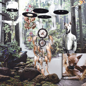 2021 Nuevo diseño <span class=keywords><strong>Atrapasueños</strong></span> hecho a mano Árbol de la vida de alta calidad con técnica de costura - Product Image 3