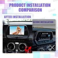 Pantalla Táctil Android 12 de 10.25 Pulgadas para Chevrolet Camaro 2016 2017-2021, Navegación GPS, Reproductor Multimedia Estéreo, Radio para Auto