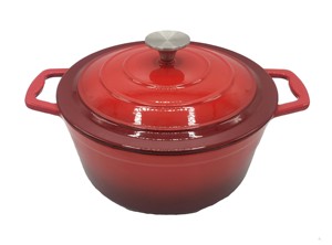 5L Covered <strong>Casserole</strong> <strong>Dish</strong> 20cm 24cm Mini Small Cast Iron Enameled Cookware Oval Dutch Cooking Pot With Lid - Product Image 4