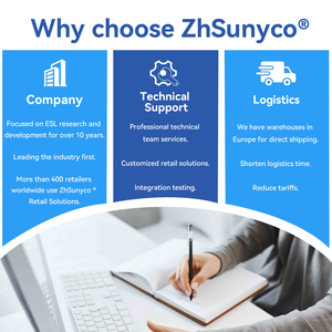 ป้ายราคาอิเล็กทรอนิกส์ไร้สายสี่สีขนาด 5.8 นิ้ว Suny Zhsunyco  หน้าจอ E-Paper Eink สำหรับแสดงราคาสินค้าปลีกดิจิทัลในซูเปอร์มาร์เก็ต ESL - Product Image 5