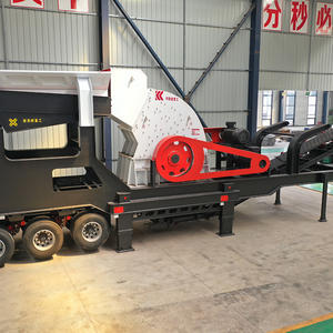 Broyeur de pierres mobile Fabricant de <span class=keywords><strong>d</strong></span>échets de construction Machine à béton Station de concassage à marteaux mobile - Product Image 4