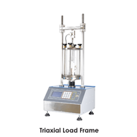 Contrôleur d'acquisition de données pour cadre de charge triaxial automatique 10KN, instrument de test des sols