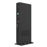 Écran LCD couleur P4 de 55/65 pouces pour publicité vidéo numérique en centre commercial, boîte à lumière, chargeur AC EV, luminosité 3000 nits