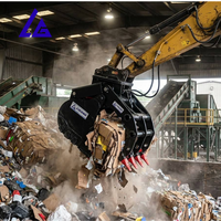 Godet hydraulique à commande de précision pour la démolition urbaine et le démontage de bâtiments