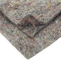 Feutre en polyester recyclé haute densité avec film PE, sous-couche imperméable pour fondation de sous-sol