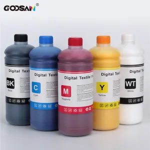 Epson 첨필 직업적인 3880 DTG 인쇄 기계 다시 채울 수 있는 잉크를 위한 높은 colorfastness 직물 잉크