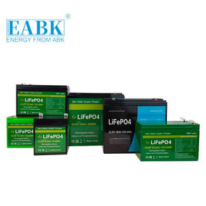 Batería de Sistema de Almacenamiento de Energía Solar para Estación de Energía de Respaldo Doméstico, Celda Prismática EBAK LiFePO4 de 12.8V 6ah/10ah/12Ah/16ah/18ah/25ah - Product Image 1