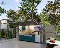 Armoire de rangement extérieure préfabriquée robuste à 3 portes en acier inoxydable 304, écologique, étanche, résistante au soleil, à la décomposition et à l'humidité, pour outils