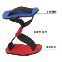 Bande d'entraînement pour l'hallux valgus, bande d'exercice de tension pour l'extension du pouce, bande de tension pour l'hallux valgus
