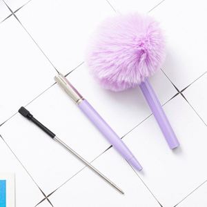 Adorables Bolígrafos de Peluche con Pompones - Lindos Artículos de Oficina de Dibujos Animados, Divertidos Regalos Promocionales para Estudiantes y Profesionales - Product Image 4