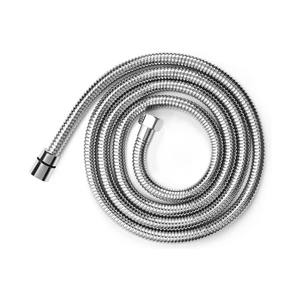 Tuyau de douche flexible en acier inoxydable 304 électroplaqué de 1,5 mètre avec écrou en laiton, finition chromée moderne pour salle de bain, garantie 3 ans - Product Image 1