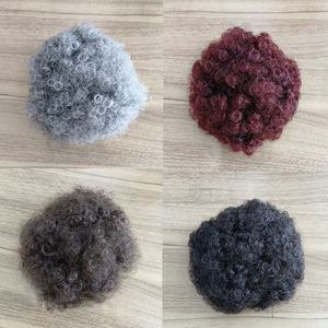 Amygirl Factory Vente en gros de queues de cheval afro à cordon, chignon bouclé crépu, cheveux synthétiques, chignon bouclé - Product Image 6