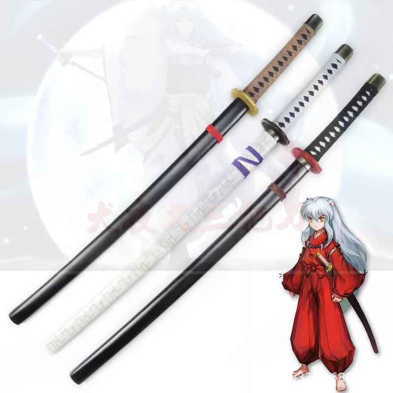 100 см Inuyasha Sesshoumaru аниме деревянный меч Косплей Реквизит комикс