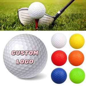 Venta al por Mayor de Pelotas de Golf de Caucho Sintético Ecológicas con Logotipo Personalizado, Marca Wisdom, para Torneos y Prácticas - Product Image 1
